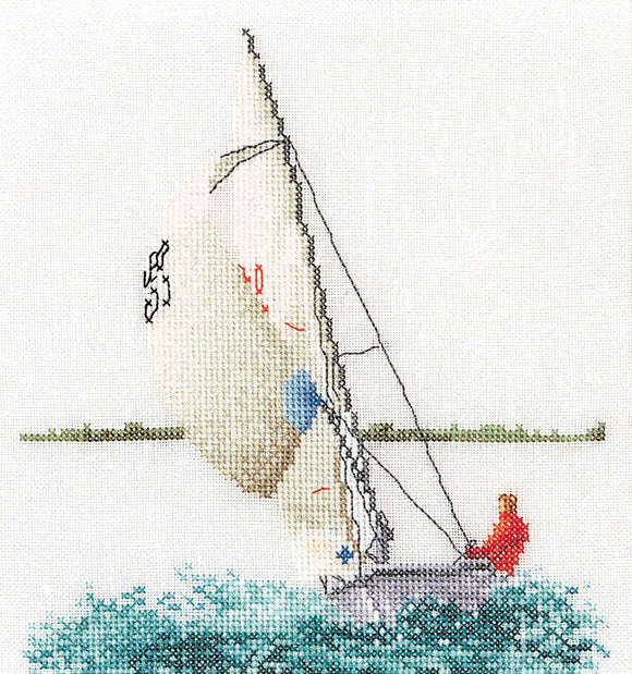 Thea GOUVERNEUR テア・グーヴェルヌール Sailing クロスステッチキット 18ct