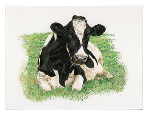 Thea GOUVERNEUR テア・グーヴェルヌール Cow (front) クロスステッチキット 16ct