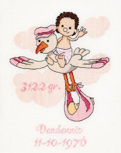 Thea GOUVERNEUR テア・グーヴェルヌール DenDennis It's a Girl クロスステッチキット 14ct