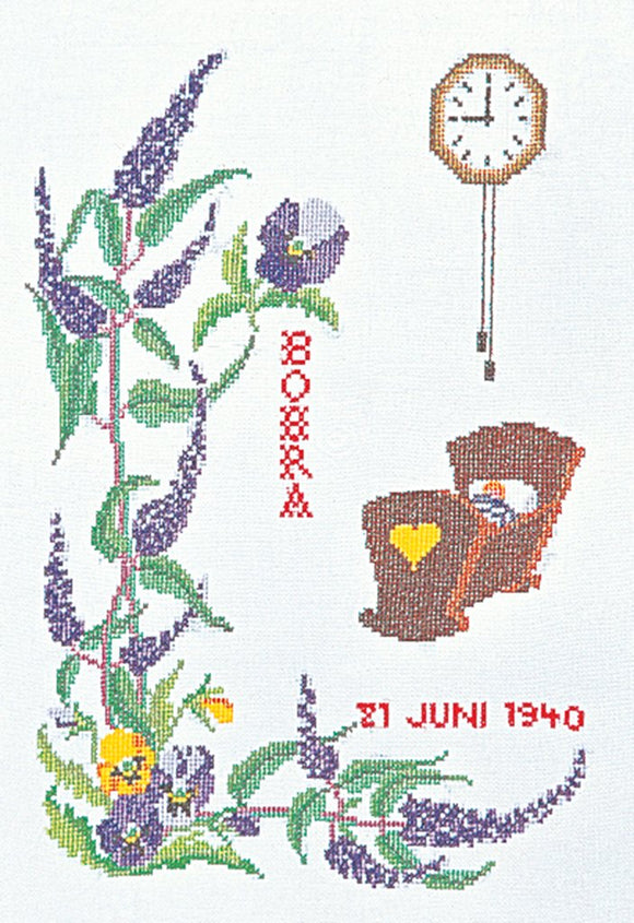 Thea GOUVERNEUR テア・グーヴェルヌール June クロスステッチキット 16ct