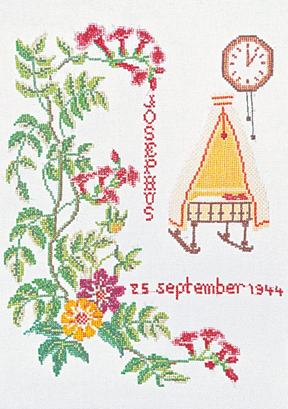 Thea GOUVERNEUR テア・グーヴェルヌール September クロスステッチキット 16ct