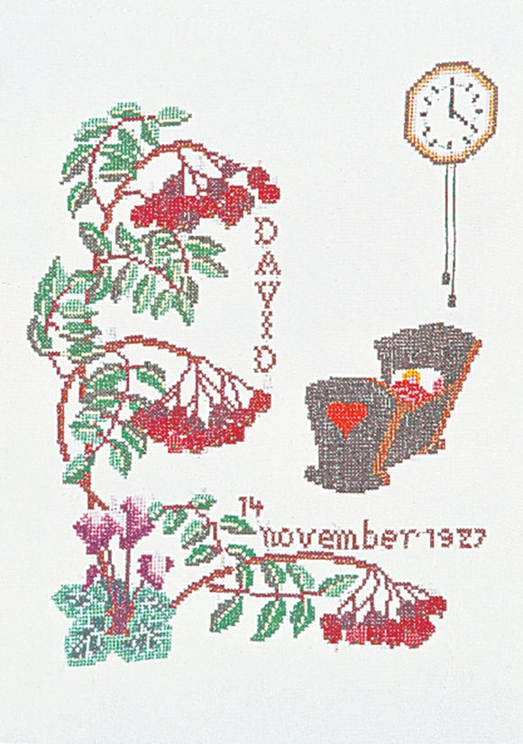Thea GOUVERNEUR テア・グーヴェルヌール November クロスステッチキット 16ct