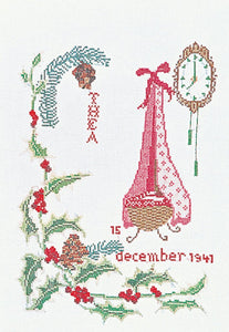 Thea GOUVERNEUR テア・グーヴェルヌール December クロスステッチキット 16ct