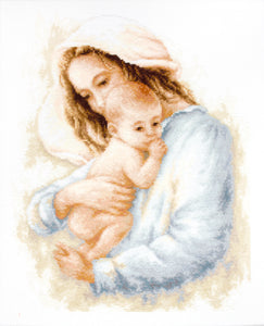 Luca-S B537 Mother and Child クロスステッチキット