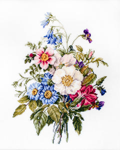 Luca-S BU4004 Bouquet Of Summer Flowers クロスステッチキット