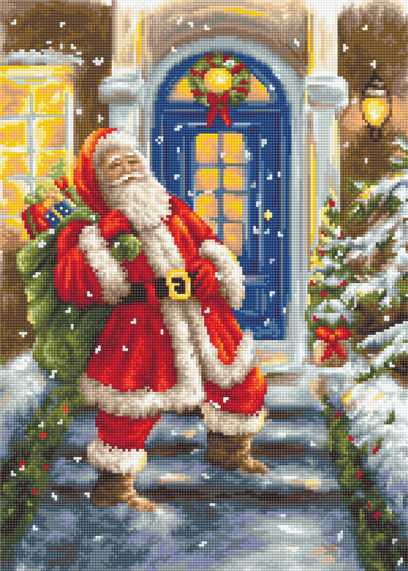 Luca-S B563 Santa Claus クロスステッチキット