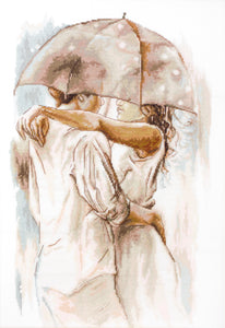 Luca-S B2293 Under Umbrella クロスステッチキット