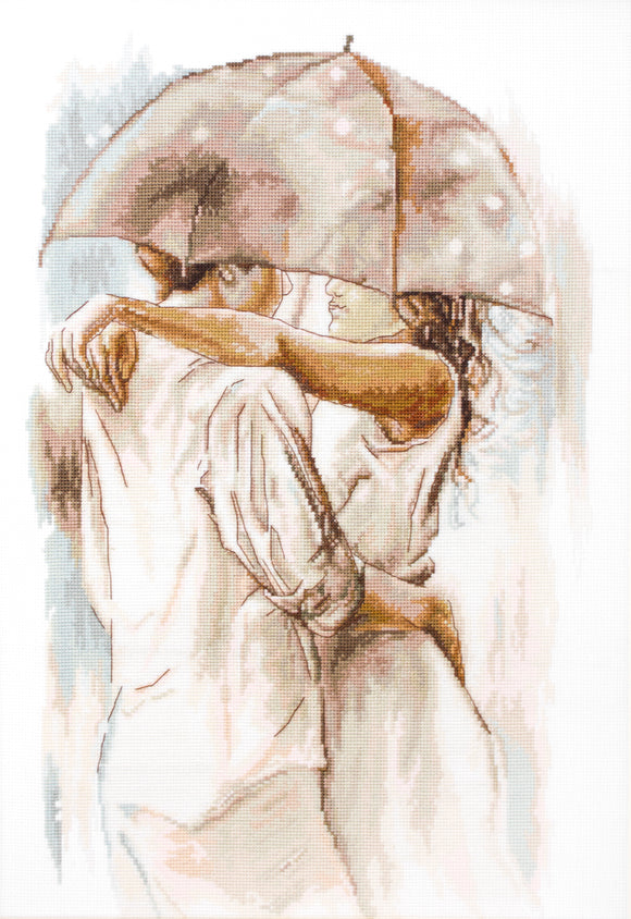 Luca-S B2293 Under Umbrella クロスステッチキット