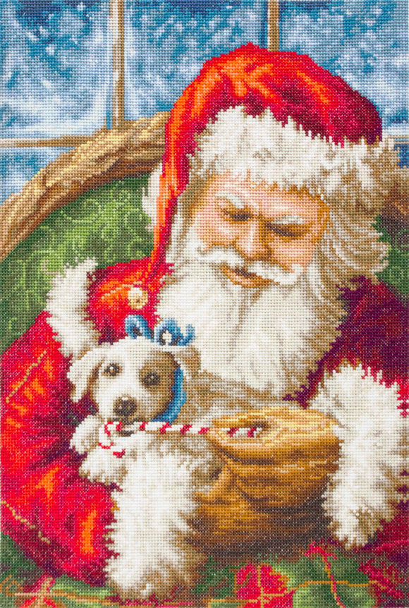 Luca-S B561 Santa Claus クロスステッチキット