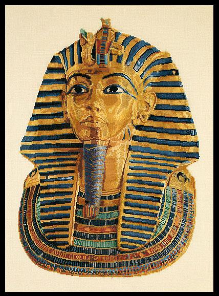 Thea GOUVERNEUR テア・グーヴェルヌール Tutankhamen (small) クロスステッチキット 18ct