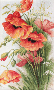 Luca-S B213 Poppies クロスステッチキット