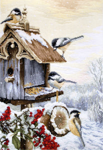 Luca-S BU4021 Bird House クロスステッチキット