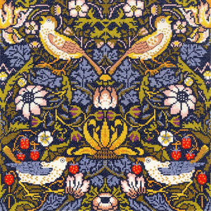Bothy Threads ボシースレッズ Strawberry Thief XAC3 クロスステッチキット
