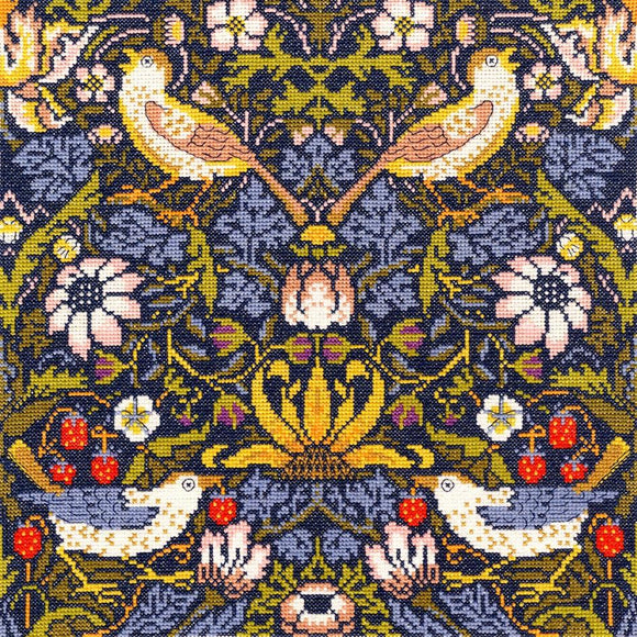 Bothy Threads ボシースレッズ Strawberry Thief XAC3 クロスステッチキット