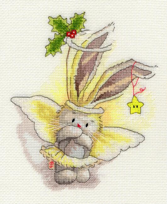 Bothy Threads ボシースレッズ Bebunni – Angel XBB4 クロスステッチキット