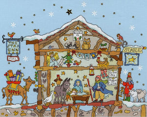 Bothy Threads ボシースレッズ Cut Thru’ Nativity XCT27 クロスステッチキット