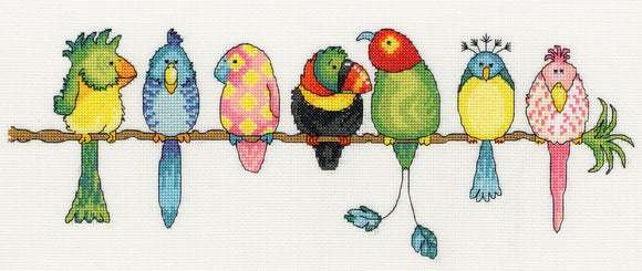 Bothy Threads ボシースレッズ Exotic Birds XGR3 クロスステッチキット