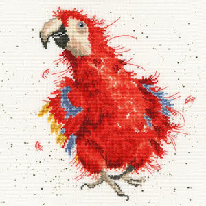 Bothy Threads ボシースレッズ Parrot On Parade XHD26 クロスステッチキット