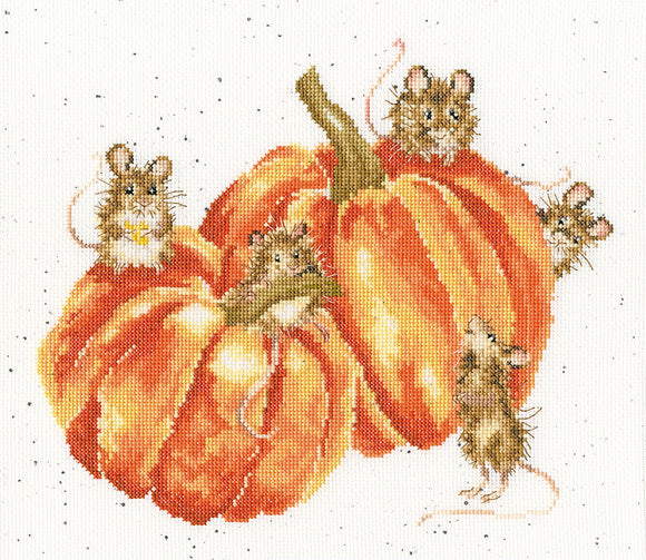 Bothy Threads ボシースレッズ Pumpkin, Spice And Everything Mice XHD68 クロスステッチキット