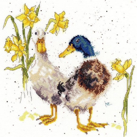 Bothy Threads ボシースレッズ Ducks And Daffs XHD6 クロスステッチキット