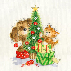 Bothy Threads ボシースレッズ Decorating The Tree XX13 クロスステッチキット