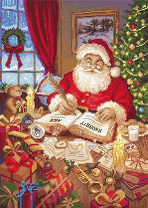 LETISTITCH 951 The list of naughty and nice クロスステッチキット