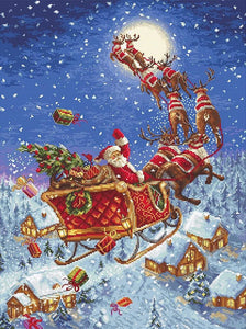 LETISTITCH 958 The reindeers on its way! クロスステッチキット